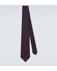 Charvet - Corbata De Jacquard De Seda - Lyst
