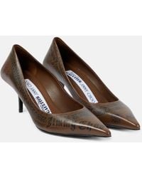 Jimmy Choo - X Jean Paul Gaultier Tattoo Leather Pumps - Lyst