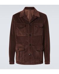 Canali - Wool And Cashmere-Blend Jacket - Lyst