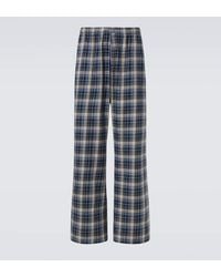 ERL - Weite Hose Aus Baumwolle - Lyst