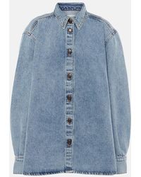 Magda Butrym - Camicia Di Jeans Oversize - Lyst