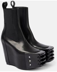 Rick Owens - Botas Chelsea Con Cuna Porterville De Piel - Lyst