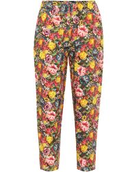 Marni Cropped-Hose aus Baumwolle - Mehrfarbig