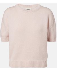 KHAITE - Golden Cashmere Sweater - Lyst