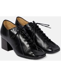 Lemaire - Souris Derby Leather Pumps - Lyst