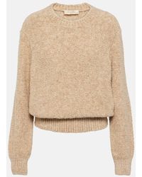 Loro Piana - Cocooning Silk, Cashmere, And Linen Sweater - Lyst
