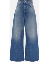 Sportmax - Procida Wide-Leg Jeans - Lyst