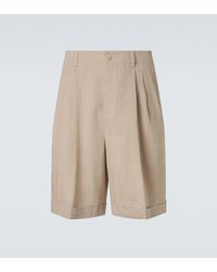 Jacquemus - Pastro Linen-Blend Bermuda Shorts - Lyst