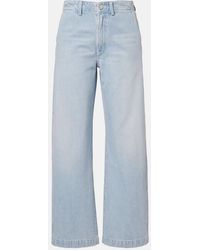 Agolde - X Maria Mcmanus Faded Wide-Leg Jeans - Lyst