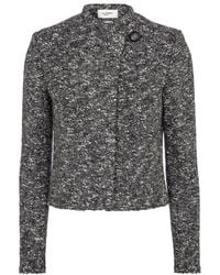 Étoile Isabel Marant Hakuni Wool-blend Tweed Jacket - Grey