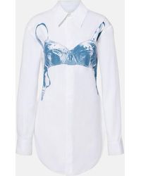 Jean Paul Gaultier - Printed Cotton-Blend Shirt - Lyst