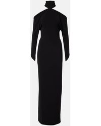 Courreges - Vestido De Fiesta Circle Con Cuello Alto - Lyst
