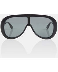 Gucci - Oversized Mask Sunglasses - Lyst