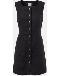 Posse - Emma Linen Minidress - Lyst