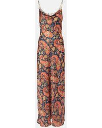 Rabanne - Paisley Maxi Dress - Lyst