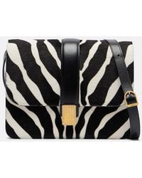 KHAITE - Sac A Bandouliere Blake En Cuir Facon Poulain - Lyst