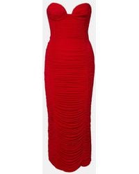 Magda Butrym - Sweetheart Bustier Dress - Lyst