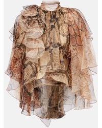 Zimmermann - Blusa Memento - Lyst