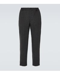 Comme des Garçons - Pantalones tailored de lana con raya diplomatica - Lyst