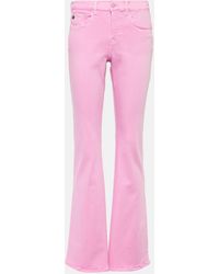 AG Jeans - Sophie Cotton-blend Bootcut Pants - Lyst