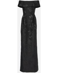 Rebecca Vallance - Robe Henrietta Aus Brokat - Lyst