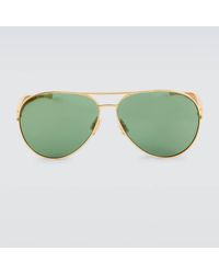Bottega Veneta - Aviator-Sonnenbrille Sardine - Lyst