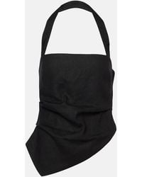 SIR. - Dorian Linen-Blend Top - Lyst