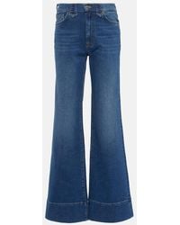 7 For All Mankind - Western Modern Dojo High-rise Flared Jeans - Lyst