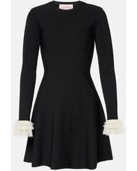 Valentino - Knitted Minidress - Lyst