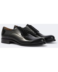 Christian Louboutin - Moustachou Leather Derby Shoes - Lyst
