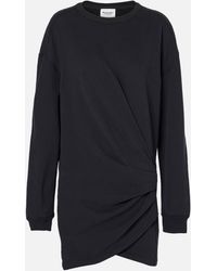 Isabel Marant - Pipper Cotton Jersey Sweatshirt Dress - Lyst