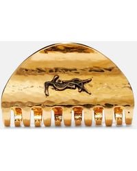 Saint Laurent - Cassandre Hair Clip - Lyst