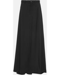 Balenciaga - Hybrid Wool Skirt With Pants - Lyst