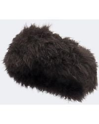 Yves Salomon - Shearling Headband - Lyst