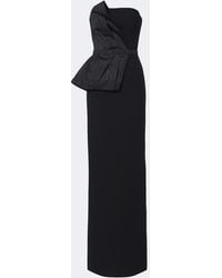 Safiyaa - Kasia Draped Crepe Gown - Lyst
