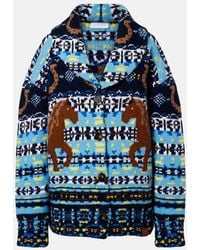 Stella McCartney - Fair Isle Virgin Wool Cardigan - Lyst