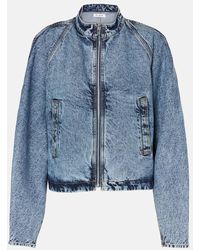 Alaïa - Denim Jackets - Lyst