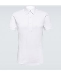 Orlebar Brown - Sebastian Cotton Pique Polo Shirt - Lyst
