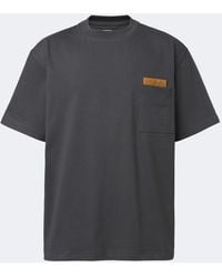 Bottega Veneta - Intrecciato Cotton Jersey T-Shirt - Lyst