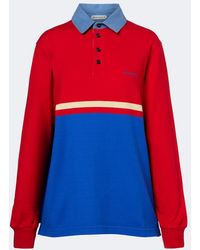 JW Anderson - Cotton Jersey Polo Shirt - Lyst
