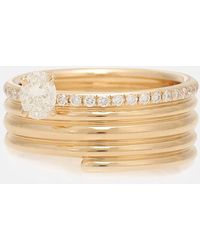 Repossi - Blast 18kt Rose-gold Ring With Diamonds - Lyst