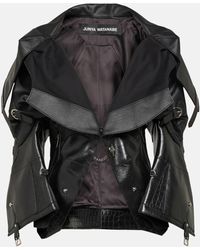 Junya Watanabe - Faux Leather Jacket - Lyst
