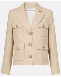 Veronica Beard - Schuyler Linen-Blend Blazer - Lyst