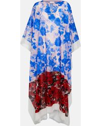 Dries Van Noten - Printed Cotton Beach Dress - Lyst