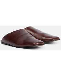 Loro Piana - Alba Leather Mules - Lyst