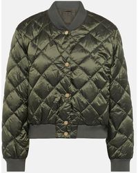 Max Mara - Bsoft Quilted Bomber Jacket - Lyst