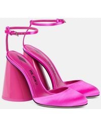 The Attico - Luz Satin Pumps - Lyst