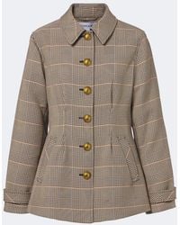 Veronica Beard - Severine Prince Of Wales Check Jacket - Lyst