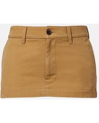 Balenciaga - Cotton Miniskirt - Lyst