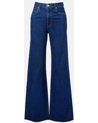 SLVRLAKE Denim - Jeans Grace A Gamba Larga E Vita Alta - Lyst